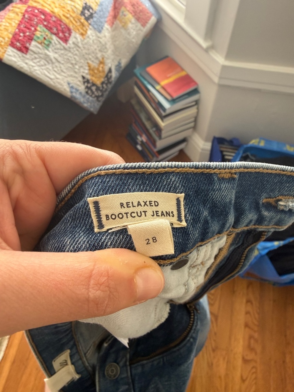 Madewell Relaxed Bootcut Jeans - Picture 2 of 3